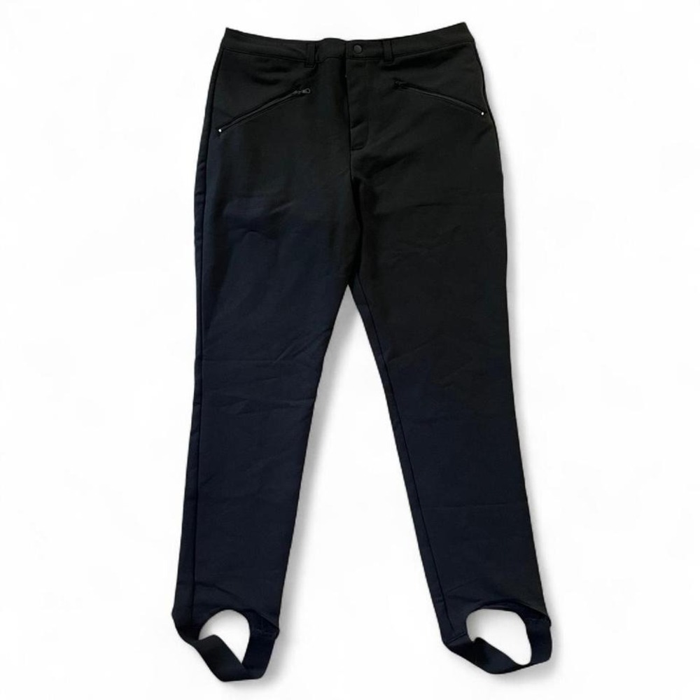 Aerie Chillside Ski Stirrup Pants NWT | Black Fleece-Lined Warm Leggings - Picture 1 of 8